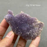 Natural Grape Agate Mineral Specimen Stones Healing Crystals