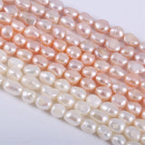Natural Freshwater Cultured Pearls Beads DIY Jewelry Making