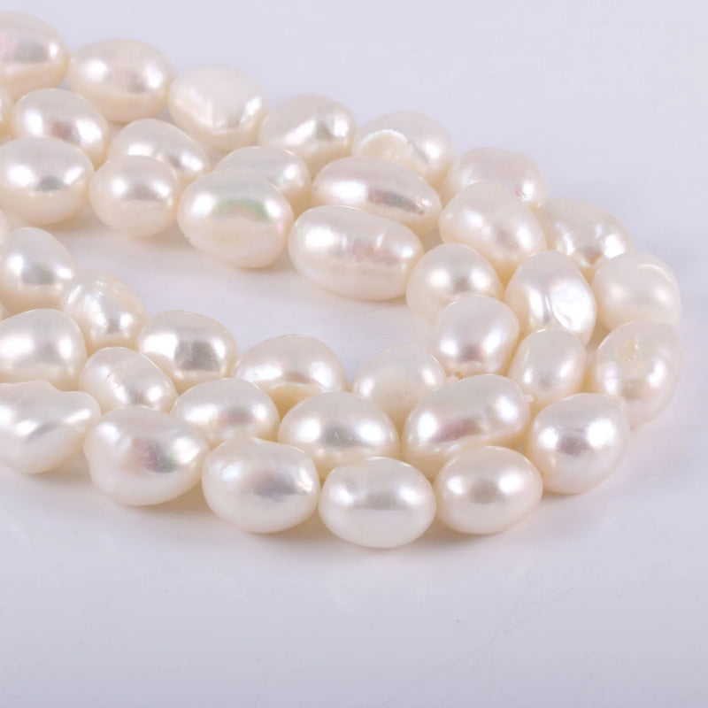 Natural Freshwater Cultured Pearls Beads DIY Jewelry Making