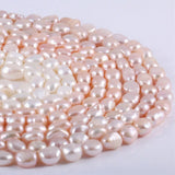 Natural Freshwater Cultured Pearls Beads DIY Jewelry Making