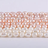 Natural Freshwater Cultured Pearls Beads DIY Jewelry Making
