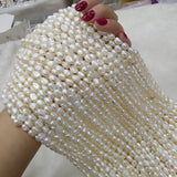 Natural Freshwater Cultured Pearls Beads DIY Jewelry Making