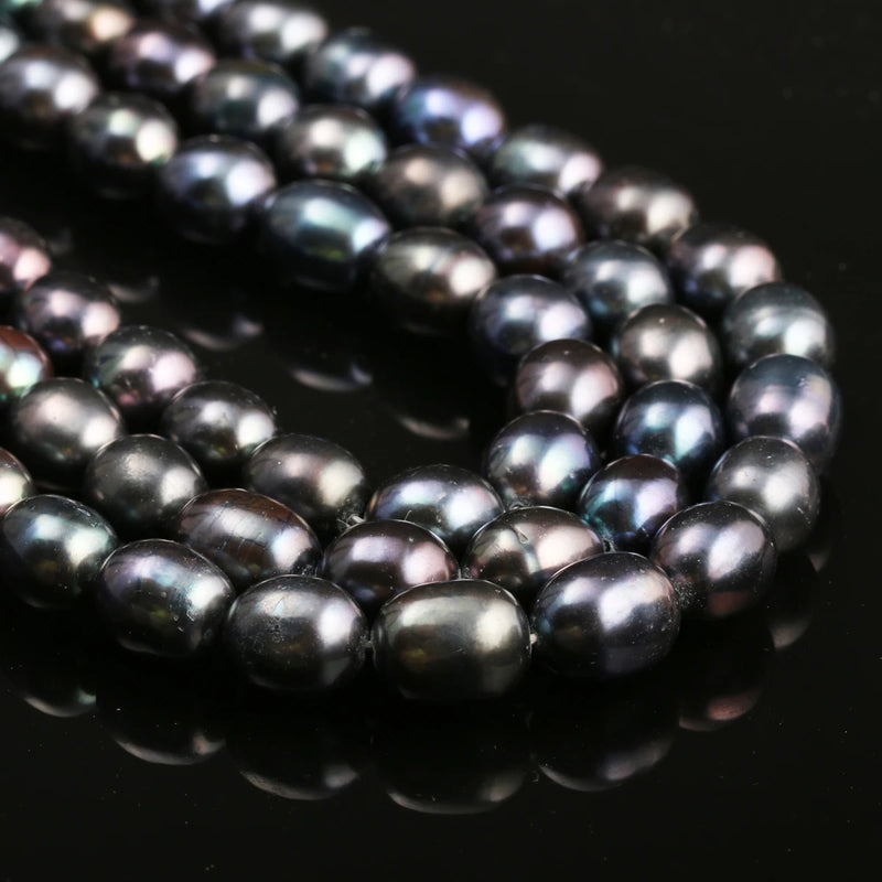 Natural Freshwater Pearl Beads 8-9mm for Jewelry Making DIY