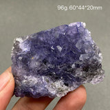 Purple Stepped Fluorite Cluster Mineral Specimens Gem Stones
