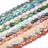 Natural Stone Beads 15in Inregular Faceted 5-12mm - DIY Jewelry Making