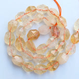 Natural Stone Beads 15in Inregular Faceted 5-12mm - DIY Jewelry Making