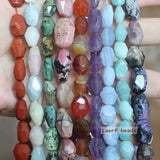 Natural Stone Beads 15in Inregular Faceted 5-12mm - DIY Jewelry Making