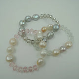 Freshwater Pearl Bracelet with Crystals