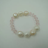 Freshwater Pearl Bracelet with Crystals