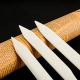 100% OX Bone Real Cow Bone Folders Leather Tools For Scoring Folding Creasing