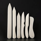 100% OX Bone Real Cow Bone Folders Leather Tools For Scoring Folding Creasing