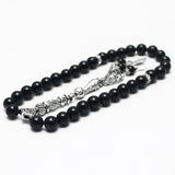Natural Agates Stone Muslim Prayer Beads Islamic Tasbih Allah Prayer Rosary