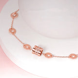 S925 Silver Bracelet LOVE Letter Zircon Women Jewelry Couple Christmas Gift
