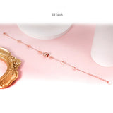 S925 Silver Bracelet LOVE Letter Zircon Women Jewelry Couple Christmas Gift