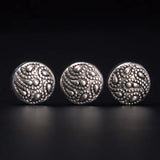 100 PCS 10mm*5mm Metal Alloy Beads Tibetan Silver Flat Round Spacer Beads