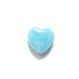 100 PCS 14mm Resin Acrylic Heart Beads Jewelry Making Spacer DIY Crafting