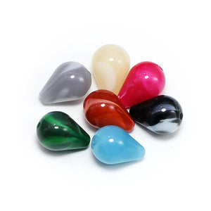 100 PCS 16x11mm Acrylic Water Droplets Bead Jewelry Accessories