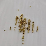 100 PCS Stainless Steel Plated Spacer Beads for Jewelry Making