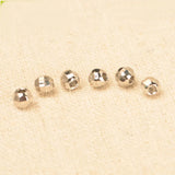 100 PCS Brass Beads Round Spacer Loose Beads DIY Jewelry Making