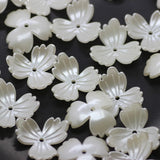 100 PCS 22mm Resin Flowers Bead Cap Tray Base for Jewelry Making