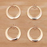 100 PCS Enamel Round Pendant Charms for DIY Jewelry Making