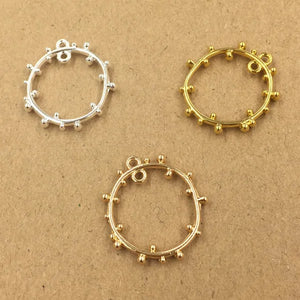 100 PCS Metal Alloy Pendants for Jewelry Making
