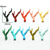 100 PCS Acrylic Coral Branch Pendant DIY Jewelry Accessories