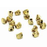 100 PCS 5mm Silver Plated Metal Brass Spacer Beads for Jewelry Making DIY