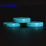 100 PCS Tibetan Stone Spacer Beads 1.2mm Hole Beads For Jewelry Making