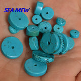 100 PCS Tibetan Stone Spacer Beads 1.2mm Hole Beads For Jewelry Making