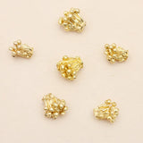 100 PCS Flower Pistil Metal Alloy Connectors Charm DIY Jewelry Findings
