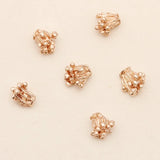 100 PCS Flower Pistil Metal Alloy Connectors Charm DIY Jewelry Findings