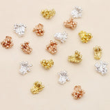 100 PCS Flower Pistil Metal Alloy Connectors Charm DIY Jewelry Findings