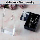 Earring Making Kit with Hooks, Rings, Backs: 300pcs Set