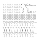 Earring Making Kit with Hooks, Rings, Backs: 300pcs Set