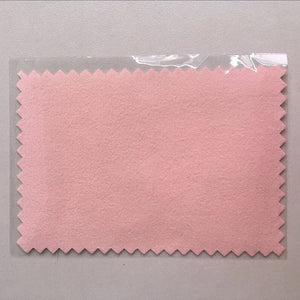 100 PCS 7cmx10cm Silver Cleaner Flannel Polish Cloth Suede Silver Cloth