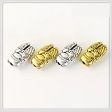 100 PCS Antique Silver Cicada Beads Metal Alloy Insect Spacer