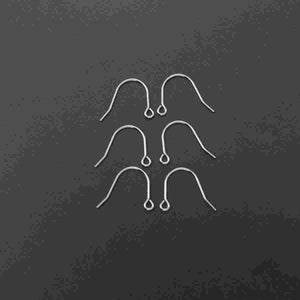 100 PCS Earrings French Hook Wire Jewelry DIY Earring Hooks