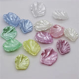 100 PCS Pearl Petals Charms for Jewelry Making