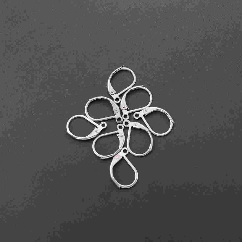 100 PCS Mix Style Stainless Steel Ear Wire Woman