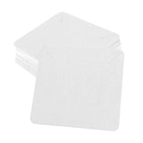100 PCS Paper Label Tags Blank Square Shape DIY Ear Studs