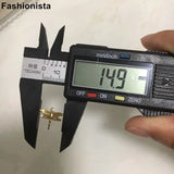 100 PCS Dragonfly Charms 15*13mm Stamping Findings Brass Plated