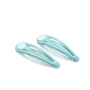 100 PCS Water Drop Hairpin Base Settings for DIY Jewelry Making