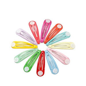 100 PCS Water Drop Hairpin Base Settings for DIY Jewelry Making