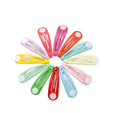 100 PCS Water Drop Hairpin Base Settings for DIY Jewelry Making