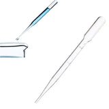 100 Pcs 3ML Plastic Transfer Pipettes Essential Resin Droppers