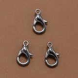 100 Pcs Alloy Bracelet Clasp Jewelry Making Lobster Trigger Clasp