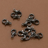 100 Pcs Alloy Bracelet Clasp Jewelry Making Lobster Trigger Clasp