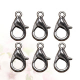 100 Pcs Alloy Bracelet Clasp Jewelry Making Lobster Trigger Clasp