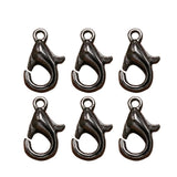 100 Pcs Alloy Bracelet Clasp Jewelry Making Lobster Trigger Clasp